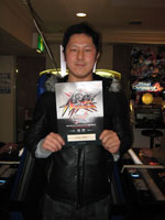 Túlio vainqueur des qualifications préliminaires du 3 mars 2013 au Game Plaza Central de Seisekisakuragaoka