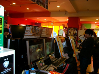 Intérieur de la salle Game Place H.I.T in Kabe